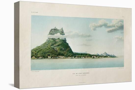 View of the Island of Bora Bora-Ambroise Tardieu-Premier Image Canvas