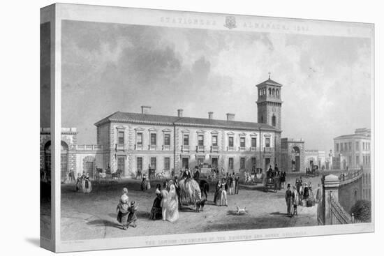 View of the London Bridge Station, Bermondsey, London, 1845-Henry Adlard-Premier Image Canvas