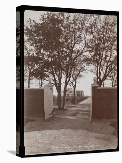 View of the Main House from the Stable Gates, on F.G. Bourne's Estate at Oa-Byron Company-Premier Image Canvas