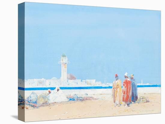 View of the Middle East (Watercolour)-Dudley Hardy-Premier Image Canvas