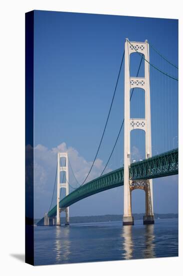 View of the Mighty Mackinac Bridge-Hlewk-Premier Image Canvas