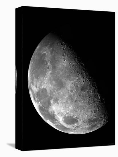 View of the Moon's North Pole-Stocktrek Images-Premier Image Canvas