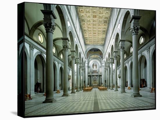 View of the Nave, 1425-46-Filippo Brunelleschi-Premier Image Canvas