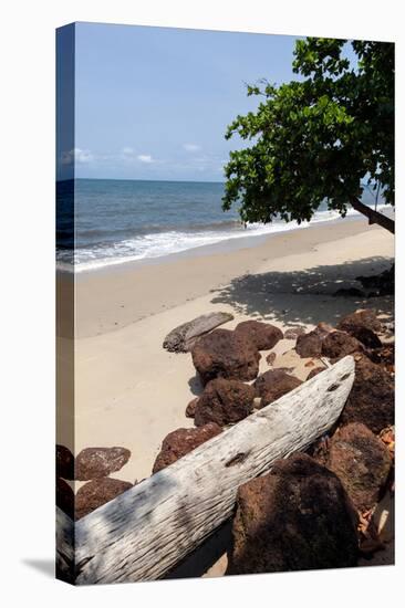 View of the Ocean on the Gulf of Guinea, Libreville, Gabon-Alida Latham-Premier Image Canvas