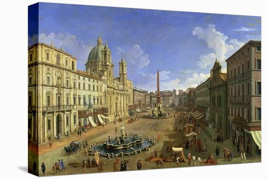 View of the Piazza Navona, Rome-Canaletto-Premier Image Canvas