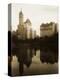 View of the Plaza Hotel, the Savoy Hotel and the Sherry-Netherland Hotel Reflected in the Water-null-Premier Image Canvas