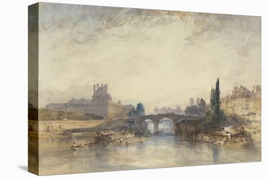 View of the Pont Royal-William Callow-Premier Image Canvas
