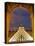 View of the Pyramid and the Louvre Museum Building-null-Premier Image Canvas