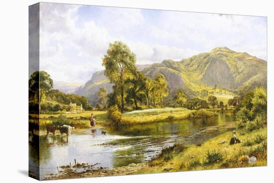 View of the River Conway-Benjamin Williams Leader-Premier Image Canvas