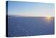 View of the Salar de Uyuni, the largest salt flat in the world, at sunrise, Daniel Campos Province,-Karol Kozlowski-Premier Image Canvas