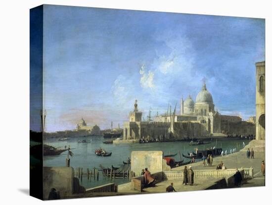 View of the Salute from the Entrance of the Grand Canal, Venice, C1727-1728-Canaletto-Premier Image Canvas