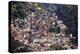 View of the Santa Marta Favela (Slum Community) Showing the Funicular Railway, Brazil-Alex Robinson-Premier Image Canvas