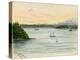 View of the Sound From Seattle-Alfred Downing-Premier Image Canvas