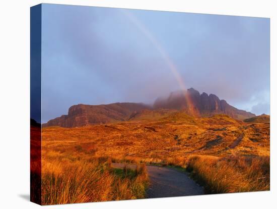View of The Storr at sunrise, Isle of Skye, Inner Hebrides, Scotland, United Kingdom, Europe-Karol Kozlowski-Premier Image Canvas