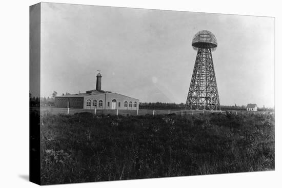 View of the Tesla Wireless Broadcasting Tower-Bettmann-Premier Image Canvas