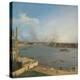 View of the Thames, from Richmond House-Canaletto-Premier Image Canvas