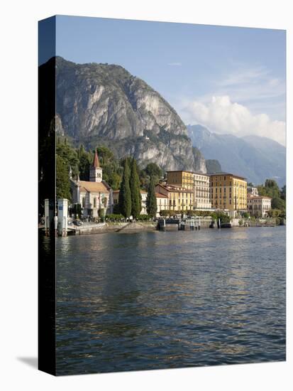 View of the Town of Cadenabbia from Ferry, Lake Como, Lombardy, Italian Lakes, Italy, Europe-Frank Fell-Premier Image Canvas