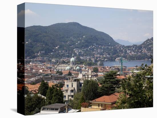 View of the Town of Como, Lake Como, Lombardy, Italian Lakes, Italy, Europe-Frank Fell-Premier Image Canvas