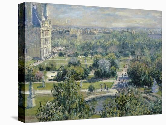 View of the Tuileries-Claude Monet-Premier Image Canvas