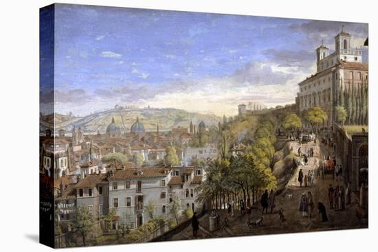 View of the Villa Medici, Rome-Gaspar van Wittel-Premier Image Canvas