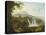 View of the Villa of Marcenas and Falls of Anio-Julius Caesar Ibbetson-Premier Image Canvas