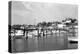 View of the Waterfront - Poulsbo, WA-Lantern Press-Stretched Canvas