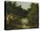 View of the Wilderness in St. James's Park, London, C.1770-75-Richard Wilson-Premier Image Canvas