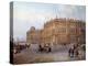 View of the Winter Palace in Saint Petersburg in 1843 by Vasily Sodovnikof-null-Premier Image Canvas