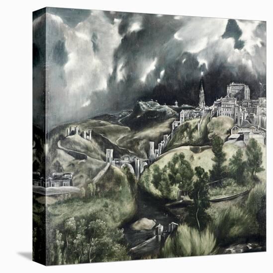 View of Toledo-El Greco-Premier Image Canvas