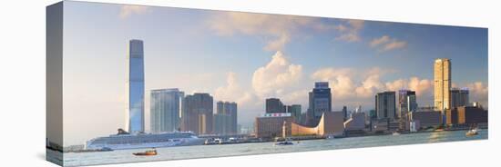 View of Tsim Sha Tsui and International Commerce Centre (Icc), Hong Kong, China-Ian Trower-Premier Image Canvas