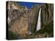 View of Upper Yosemite Falls and Rainbow, Yosemite National Park, California, USA-Adam Jones-Premier Image Canvas