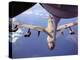 View of USAF B-52 Stratofortress Bomber in Flight-null-Premier Image Canvas