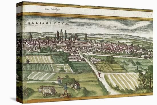 View of Valladolid-Abraham Ortelius-Stretched Canvas