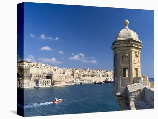 View of Valletta with Grand Harbor Seen from Senglea, Valletta, Malta-Martin Zwick-Premier Image Canvas