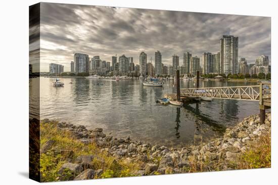 View of Vancouver skyline as viewed from Millbank, Vancouver, British Columbia, Canada, North Ameri-Frank Fell-Premier Image Canvas