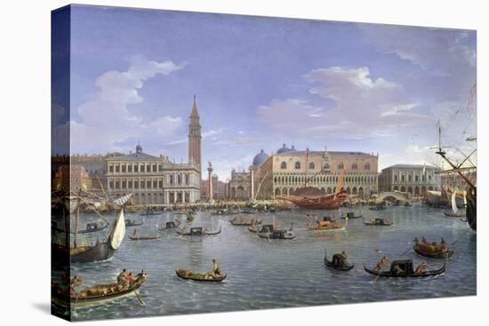 View of Venice from the Island of San Giorgio, 1697-Vanvitelli (Gaspar van Wittel)-Premier Image Canvas
