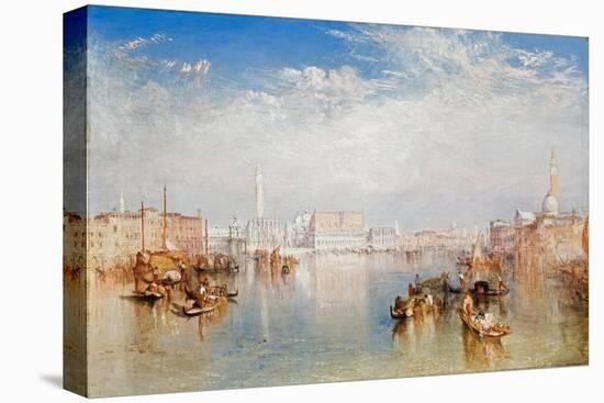 View of Venice: the Ducal Palace, Dogana and Part of San Giorgio, 1841-JMW Turner-Premier Image Canvas
