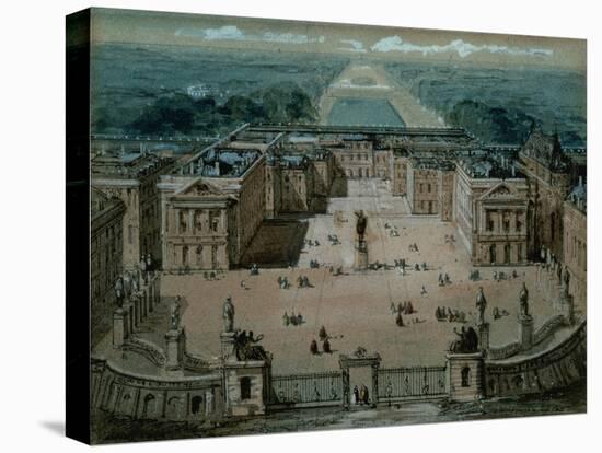 View of Versailles-Luigi Loir-Premier Image Canvas