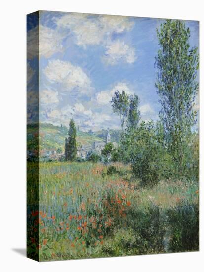 View of Vétheuil-Claude Monet-Premier Image Canvas