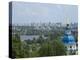 View of Vydubychi Monastery, Looking over Dnipro River, Kiev, Ukraine-Graham Lawrence-Premier Image Canvas