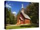 View of Yosemite Chapel in Springtime, Yosemite National Park, California, Usa-Dennis Flaherty-Premier Image Canvas