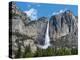 View of Yosemite Falls in Spring, Yosemite National Park, California, USA-null-Premier Image Canvas