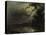 View on Overschie in Moonlight, 1872-Johan Barthold Jongkind-Premier Image Canvas