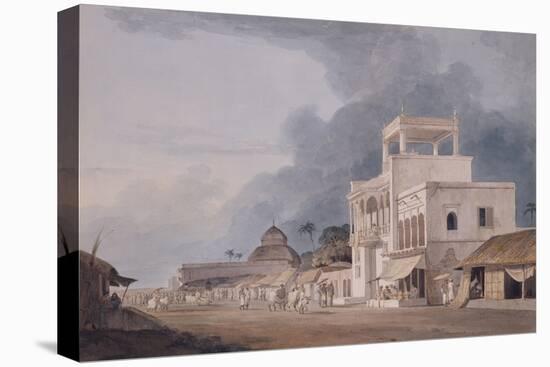 View on the Chitpur Road, Calcutta-Thomas & William Daniell-Premier Image Canvas