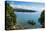 View over a Canoe on Nkhata Bay, Lake Malawi, Malawi, Africa-Michael Runkel-Premier Image Canvas