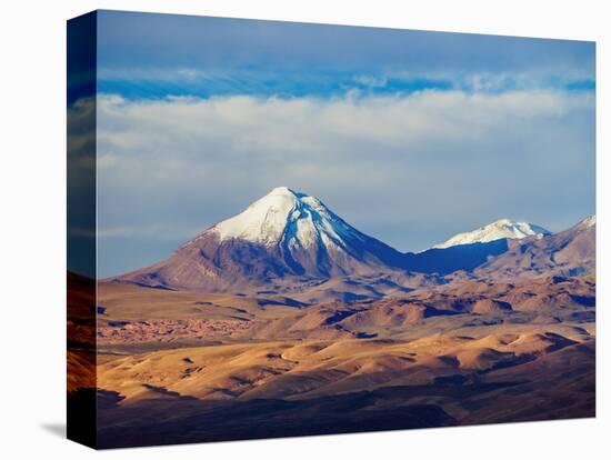 View over Atacama Desert towards the Cerro Colorado, San Pedro de Atacama, Antofagasta Region, Chil-Karol Kozlowski-Premier Image Canvas