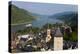 View over Bacharach and River Rhine, Rhine Valley, Germany-Peter Adams-Premier Image Canvas