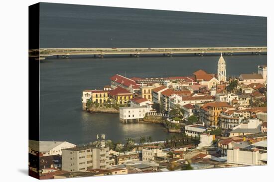 View over Casco Viejo, UNESCO World Heritage Site, Panama City, Panama, Central America-Michael Runkel-Premier Image Canvas