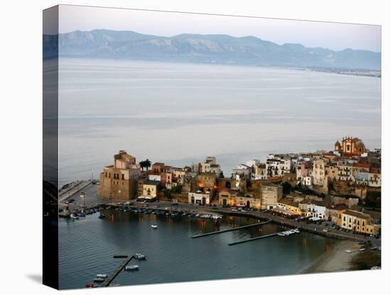 View over Castellammare Del Golfo, Sicily, Italy, Mediterranean, Europe-Levy Yadid-Premier Image Canvas