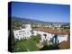 View Over Courthouse Towards the Ocean, Santa Barbara, California, USA-Adrian Neville-Premier Image Canvas